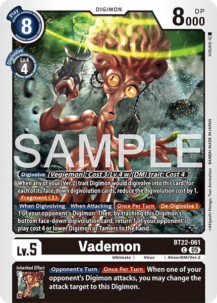 Vademon [BT22-061] [Cyber Eden] | Total Play