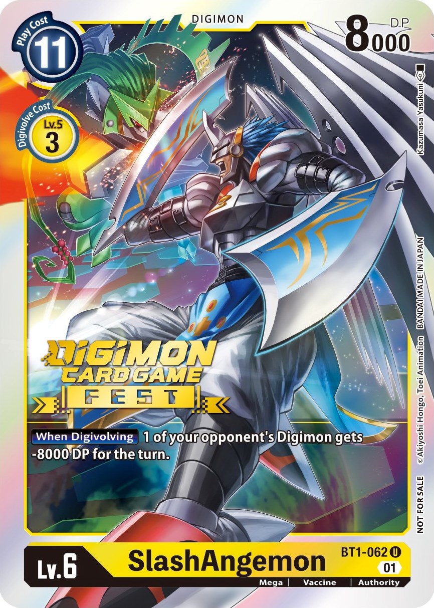 SlashAngemon [BT1-062] (Digimon Card Game Fest 2022) [Release Special Booster Promos] | Total Play