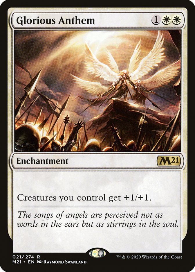 Glorious Anthem [Core Set 2021] | Total Play