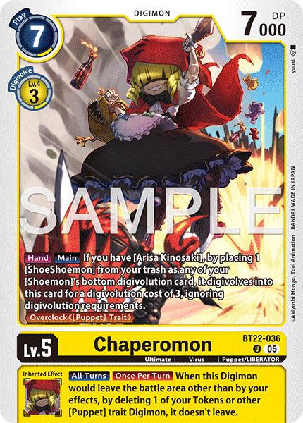 Chaperomon [BT22-036] [Cyber Eden] | Total Play