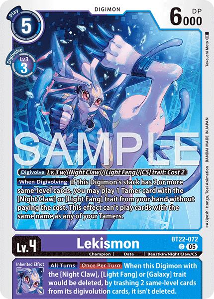 Lekismon [BT22-072] [Cyber Eden] | Total Play