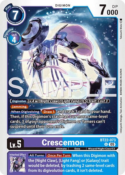 Crescemon [BT22-073] [Cyber Eden] | Total Play