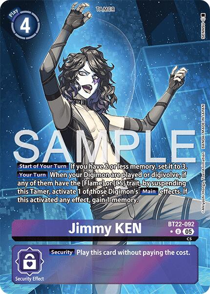 Jimmy KEN [BT22-092] (Alternate Art) [Cyber Eden] | Total Play