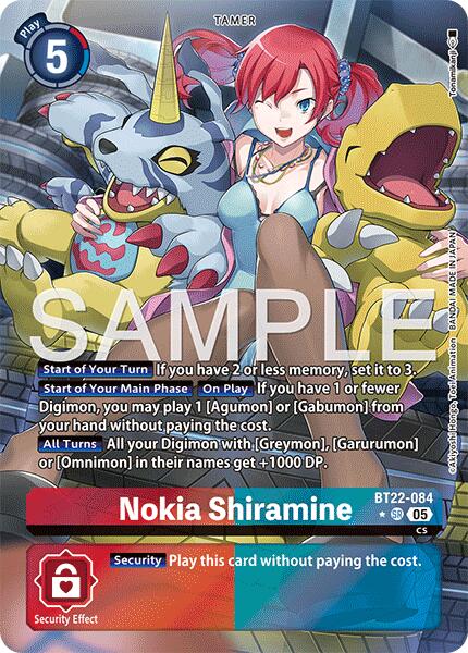 Nokia Shiramine [BT22-084] (Alternate Art) [Cyber Eden] | Total Play