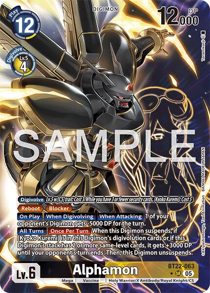 Alphamon [BT22-063] (Alternate Art) [Cyber Eden] | Total Play
