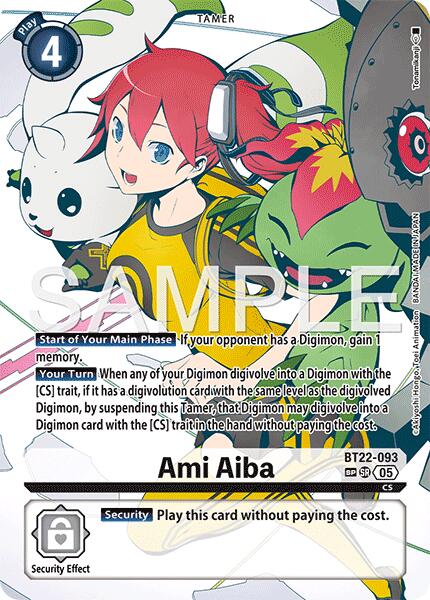 Ami Aiba [BT22-093] (SP) [Cyber Eden] | Total Play
