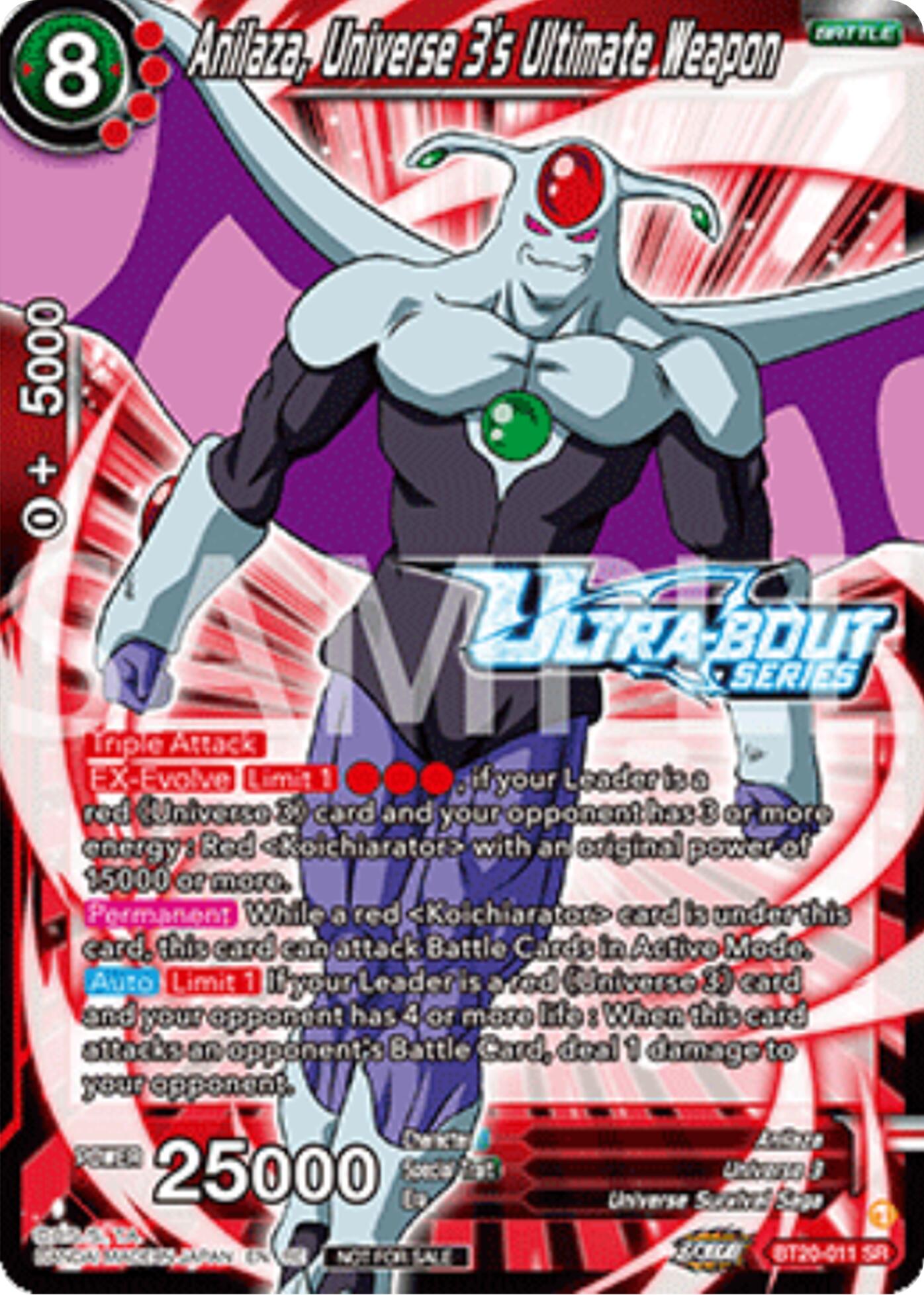 Anilaza, Universe 3's Ultimate Weapon (Event Pack 17) (BT20-011) [Promotion Cards] | Total Play