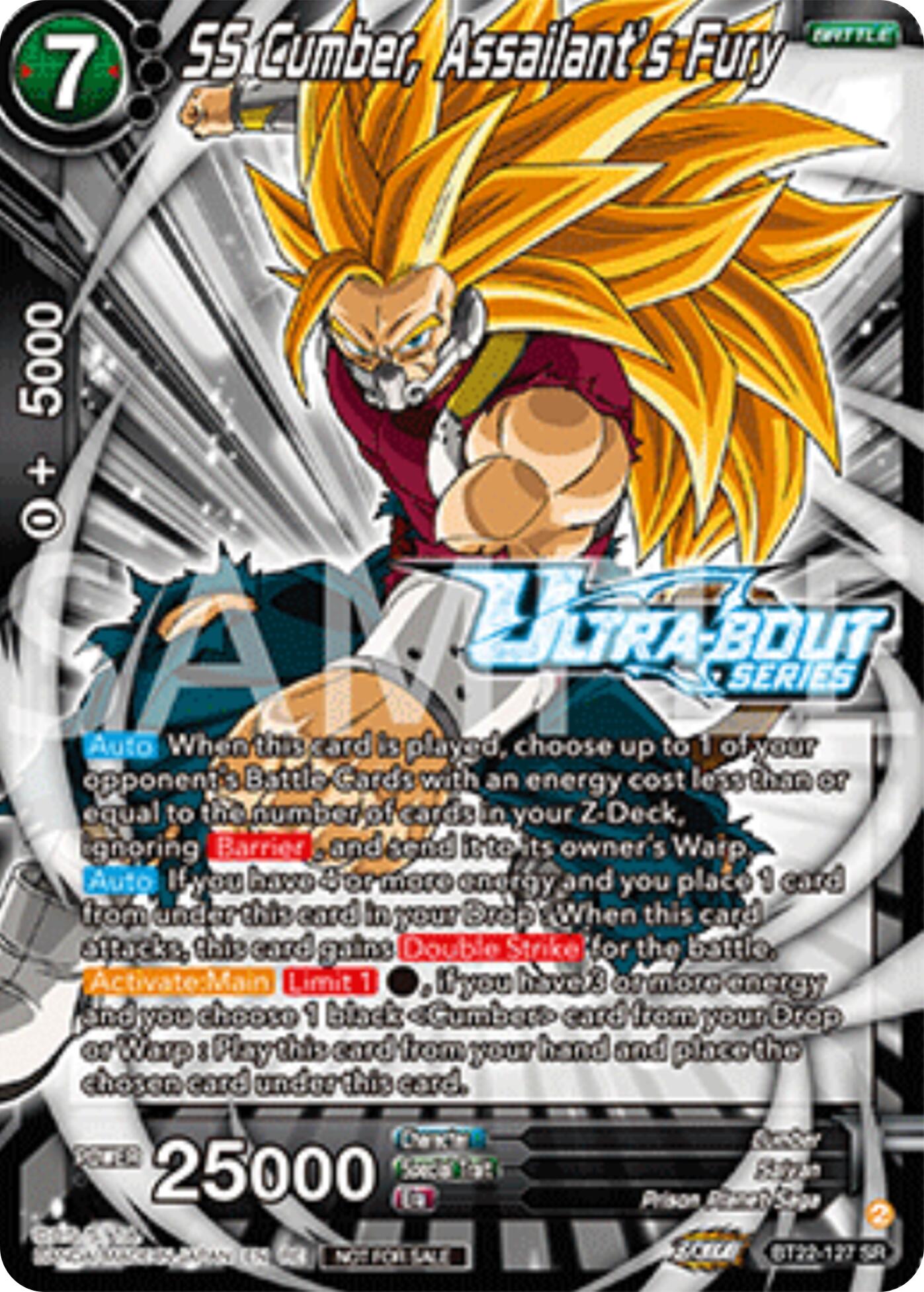 SS Cumber, Assailant's Fury (Event Pack 17) (BT22-127) [Promotion Cards] | Total Play