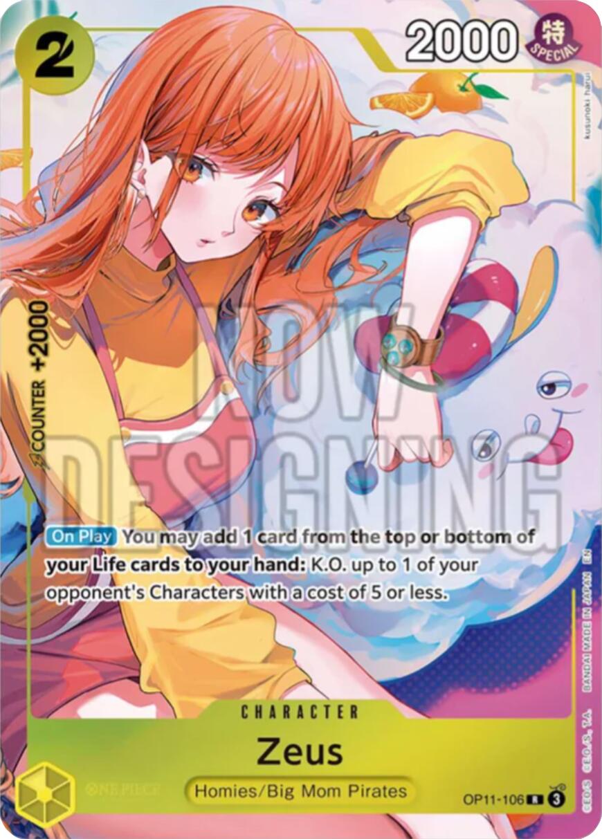 Zeus (Official Playmat - Bandai Card Games Fest 24-25 Edition) [One Piece Promotion Cards] | Total Play