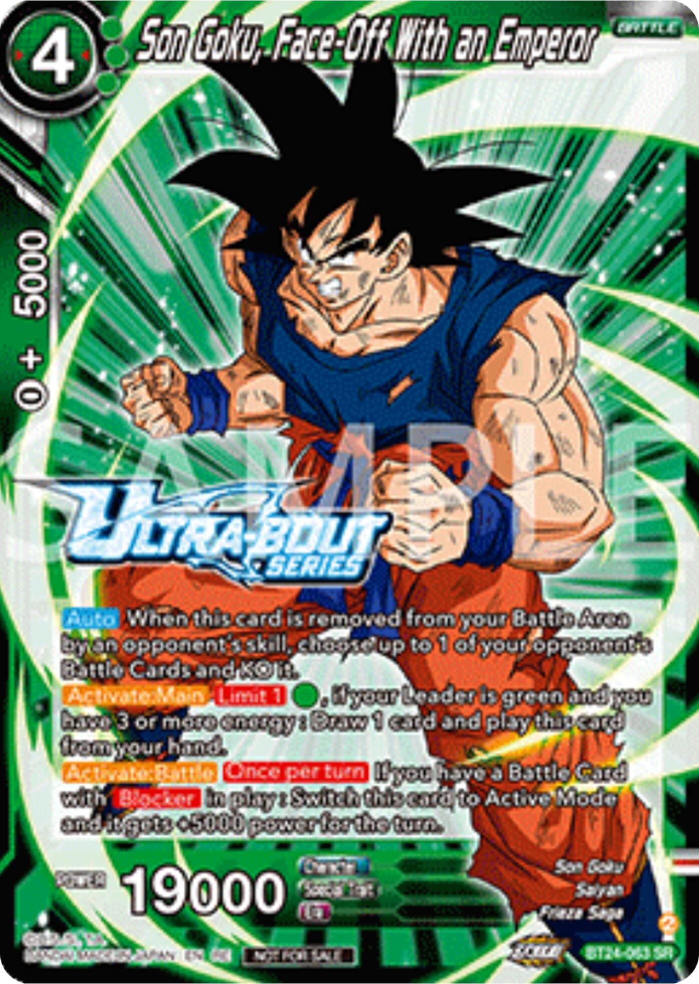 Son Goku, Face-Off With an Emperor (Event Pack 17) (BT24-063) [Promotion Cards] | Total Play