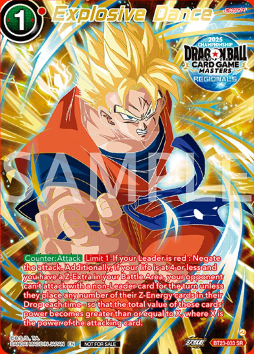 Explosive Dance (Alt-Art Card) (BT23-033) [Promotion Cards] | Total Play