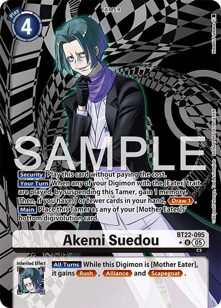 Akemi Suedou [BT22-095] (Alternate Art) [Cyber Eden] | Total Play
