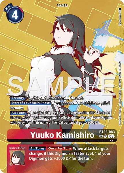 Yuuko Kamishiro [BT22-083] (SP) [Cyber Eden] | Total Play