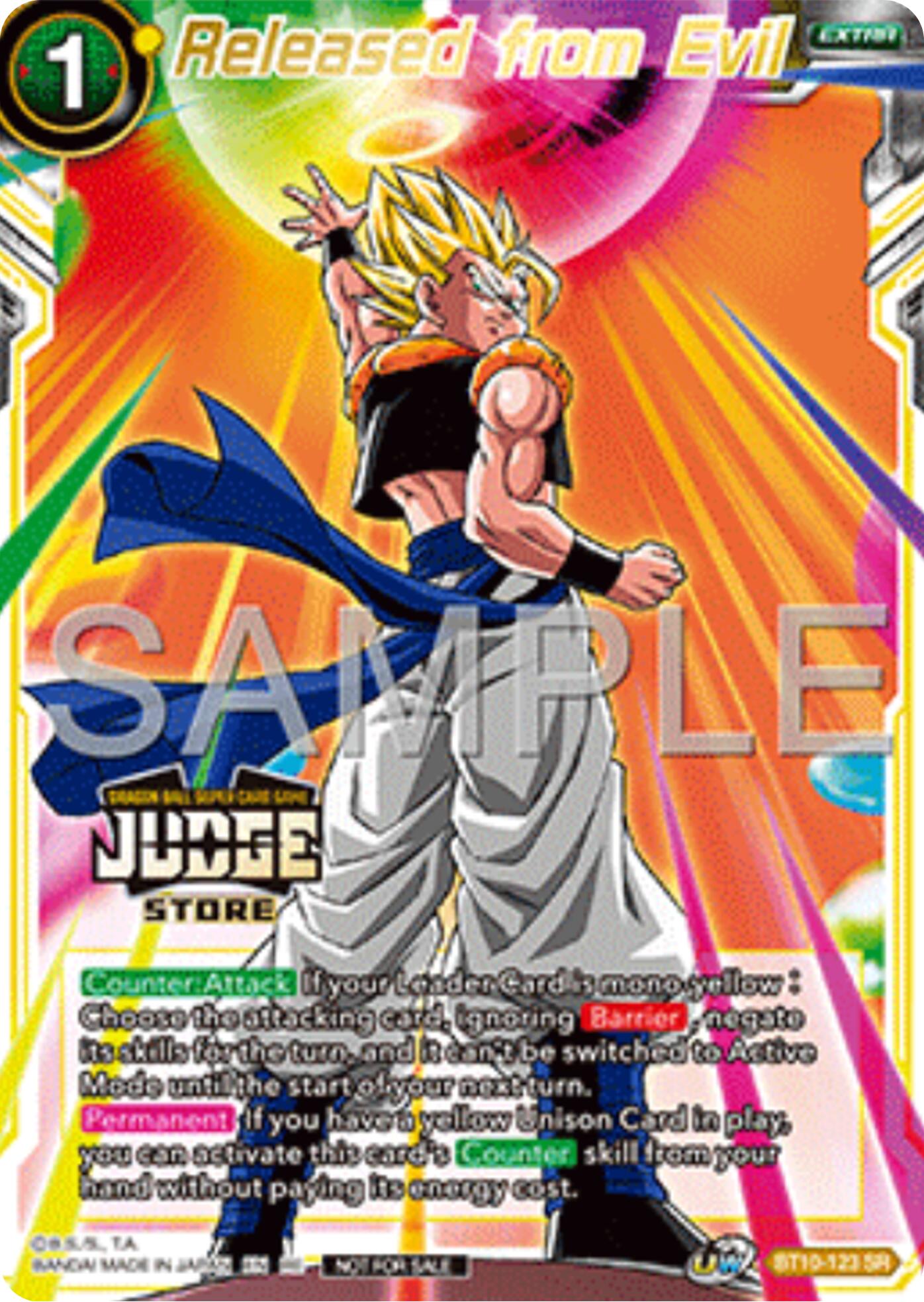 Released from Evil (Judge Pack Vol.17) (Store) (BT10-123) [Tournament Promotion Cards] | Total Play