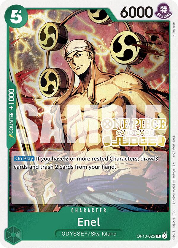 Enel (Judge Pack Vol. 6) [One Piece Promotion Cards] | Total Play