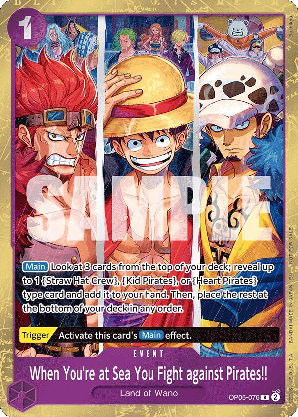 When You're at Sea You Fight against Pirates!! (2025 Pirates League Store Qualifier) [Winner] [One Piece Promotion Cards] | Total Play