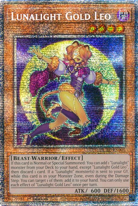 Lunalight Gold Leo (Starlight Rare) [DUAD-EN005] Starlight Rare | Total Play