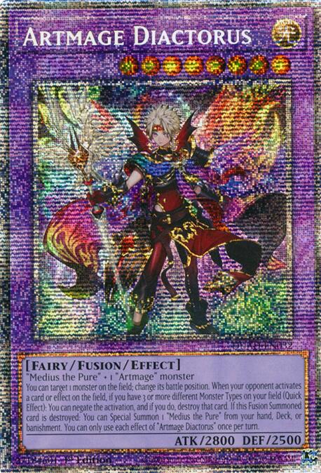 Artmage Diactorus (Starlight Rare) [DUAD-EN032] Starlight Rare | Total Play