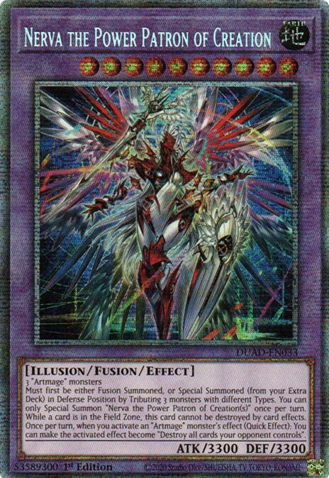 Nerva the Power Patron of Creation (Starlight Rare) [DUAD-EN033] Starlight Rare | Total Play
