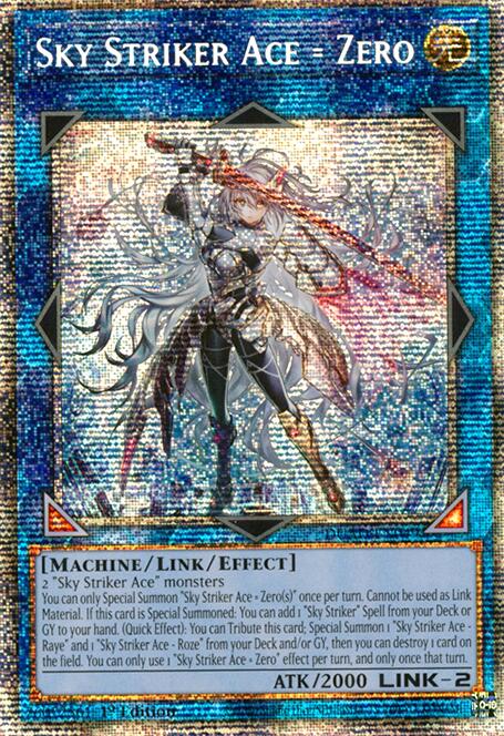 Sky Striker Ace = Zero (Starlight Rare) [DUAD-EN049] Starlight Rare | Total Play