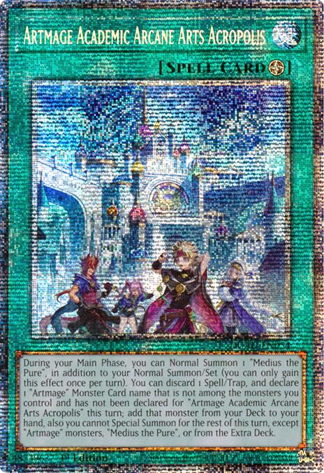 Artmage Academic Arcane Arts Acropolis (Starlight Rare) [DUAD-EN054] Starlight Rare | Total Play