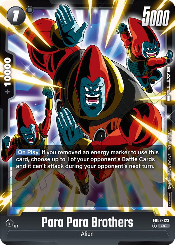 Para Para Brothers (Limited Pack 02) [Fusion World Tournament Cards] | Total Play