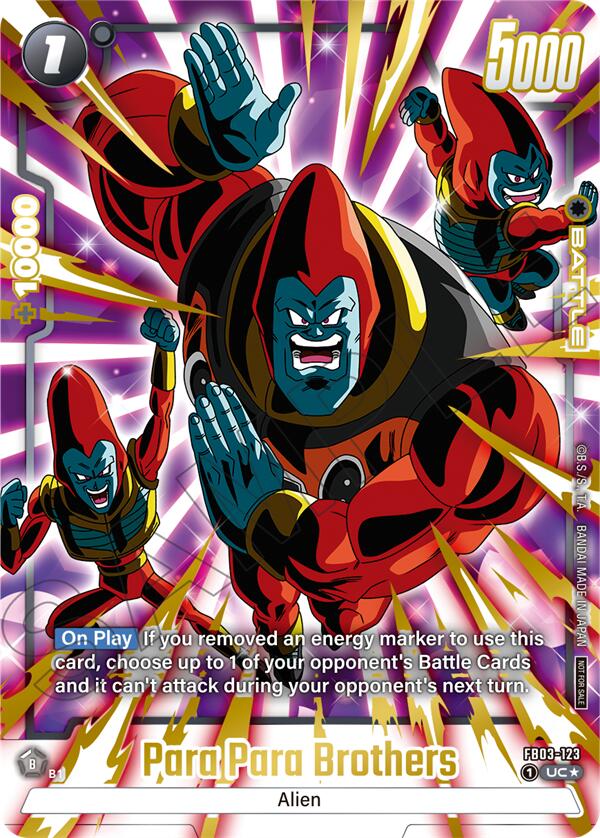 Para Para Brothers (Limited Pack 02) (Alternate Art) [Fusion World Tournament Cards] | Total Play