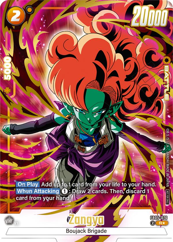 Zangya (Limited Pack 02) (Alternate Art) [Fusion World Tournament Cards] | Total Play