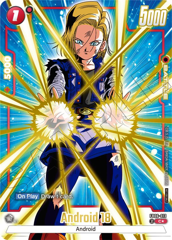 Android 18 (Limited Pack 02) (Alternate Art) [Fusion World Tournament Cards] | Total Play