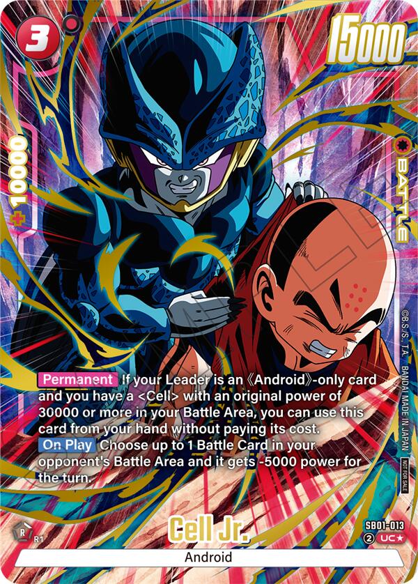 Cell Jr. (Limited Pack 02) (Alternate Art) [Fusion World Tournament Cards] | Total Play