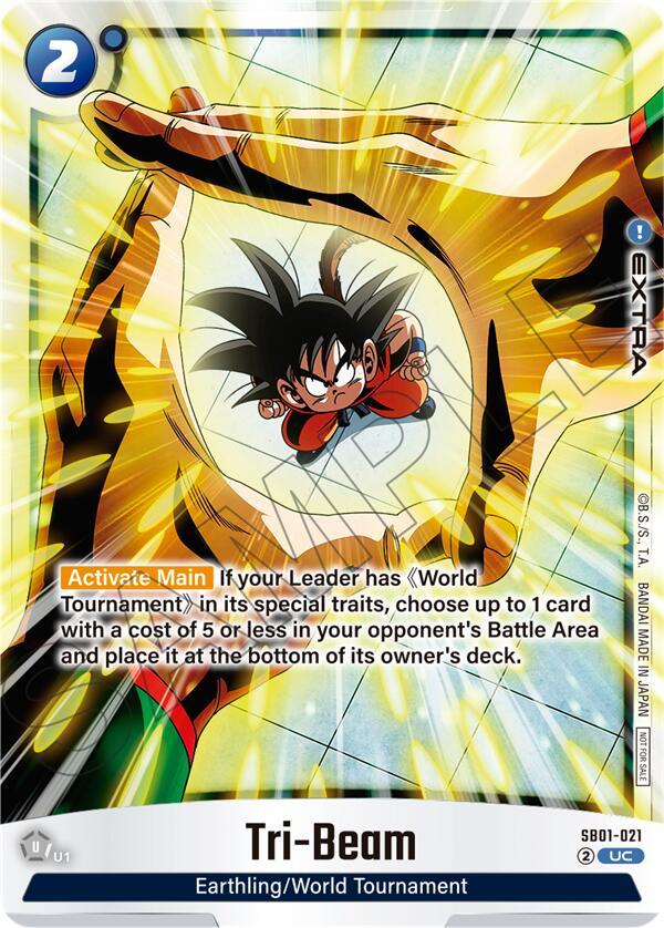 Tri-Beam (Limited Pack 02) [Fusion World Tournament Cards] | Total Play