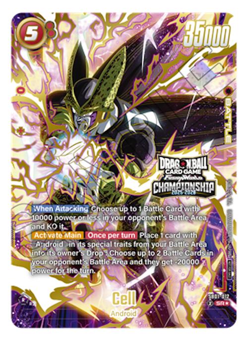 Cell (Championship 2025-2026) [Fusion World Tournament Cards] | Total Play