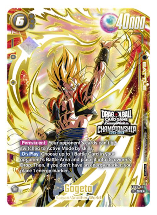 Gogeta (Championship 2025-2026) [Fusion World Tournament Cards] | Total Play