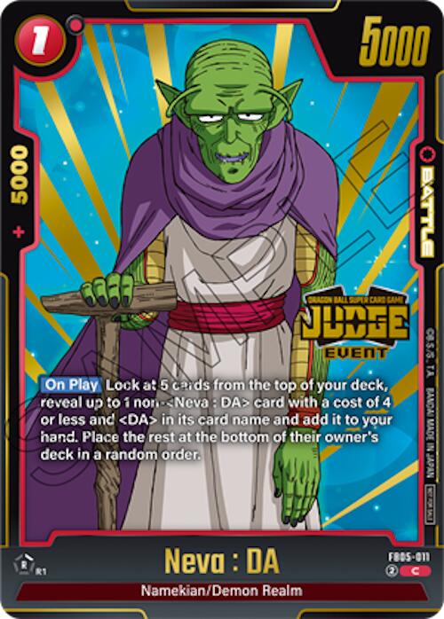 Neva : DA (Judge Pack 04 - Event) [Fusion World Tournament Cards] | Total Play