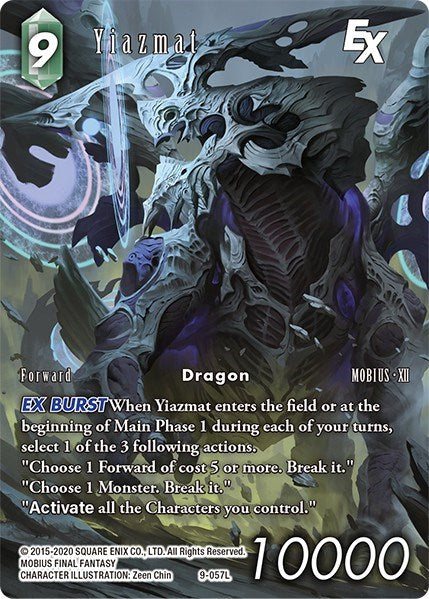 Yiazmat EX (Full Art Reprint) [Crystal Dominion] | Total Play