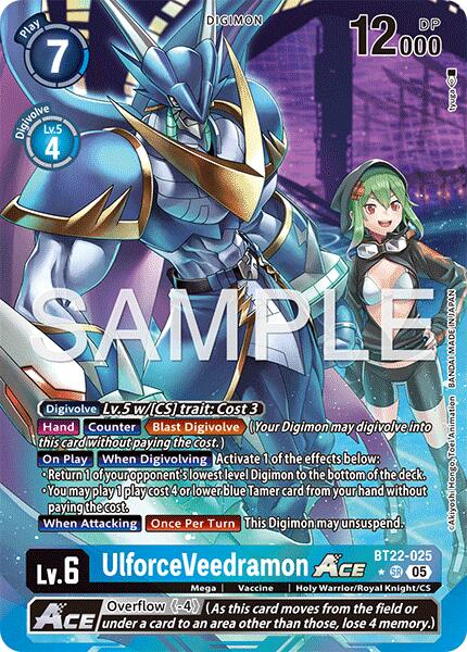 UlforceVeedramon ACE [BT22-025] (Alternate Art) [Cyber Eden] | Total Play