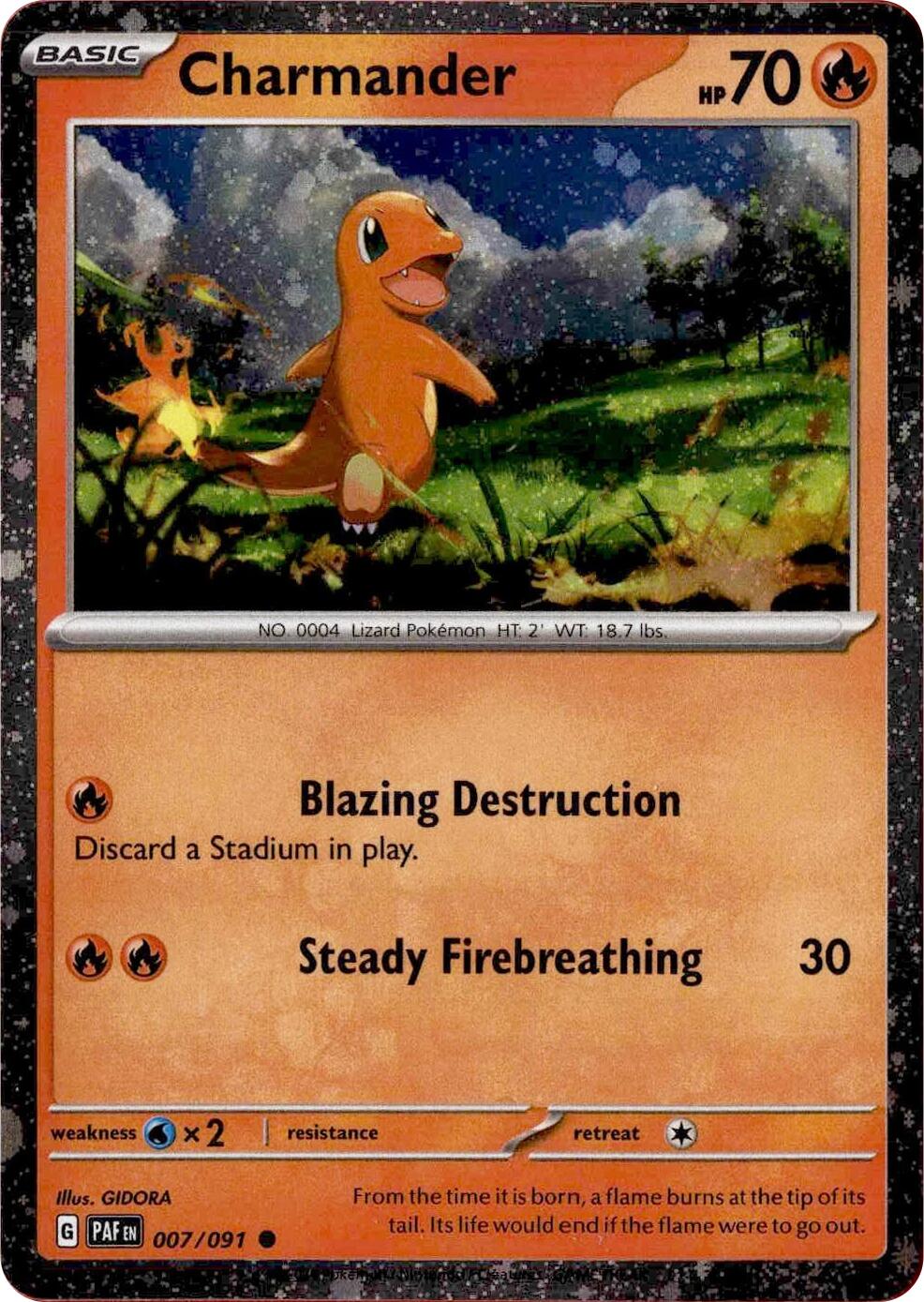 Charmander (007/091) (Cosmos Holo) [Miscellaneous Cards] | Total Play