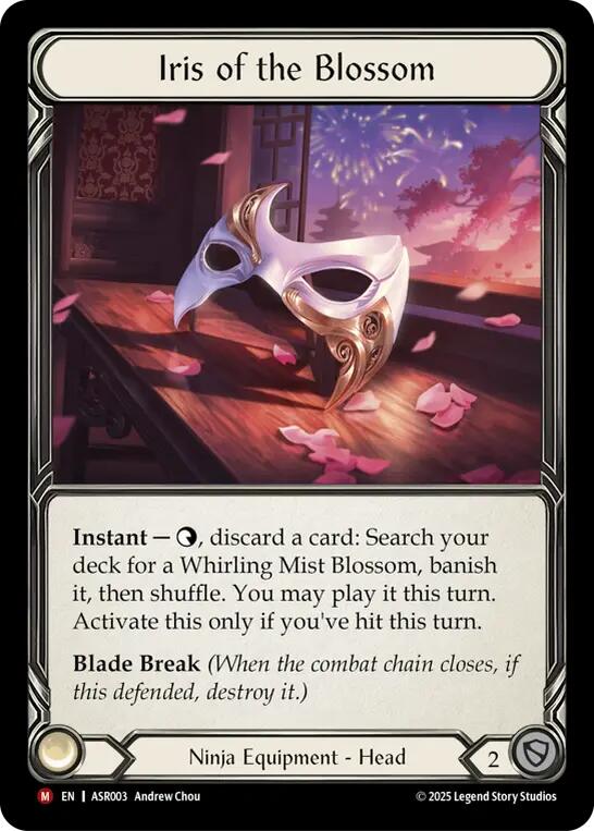 Iris of the Blossom [ASR003] (Armory Deck: Ira)  Rainbow Foil | Total Play