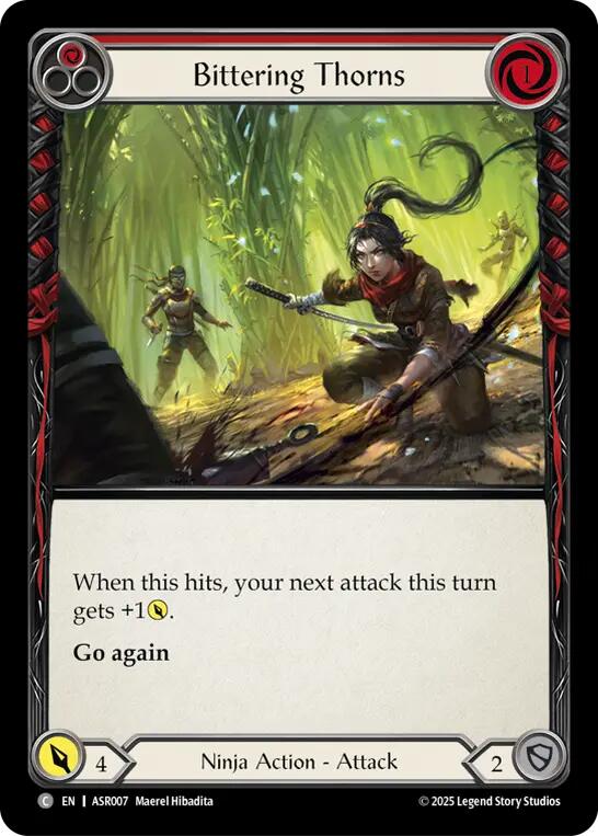 Bittering Thorns (Red) [ASR007] (Armory Deck: Ira) | Total Play