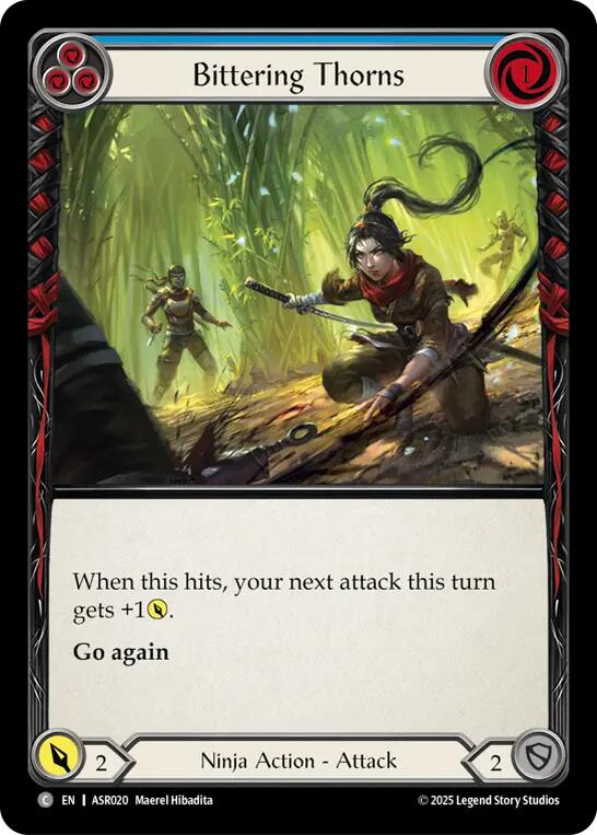 Bittering Thorns (Blue) [ASR020] (Armory Deck: Ira) | Total Play