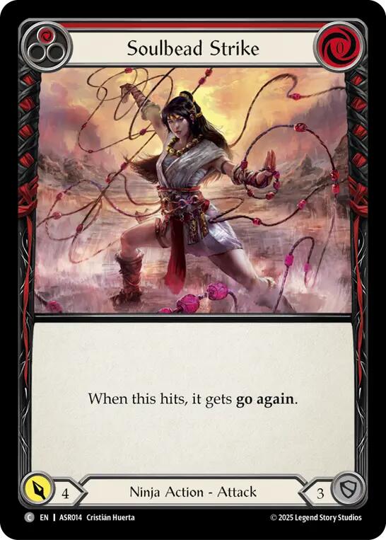 Soulbead Strike (Red) [ASR014] (Armory Deck: Ira) | Total Play