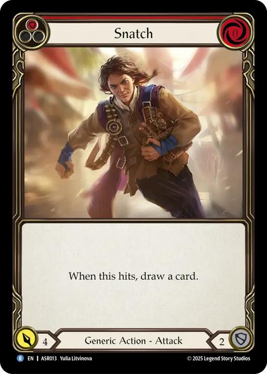 Snatch (Red) [AST013] (Armory Deck: Ira) | Total Play