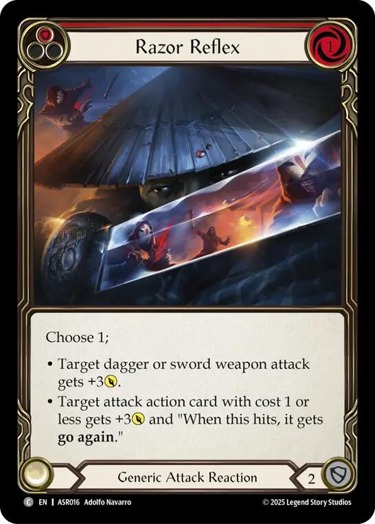 Razor Reflex (Red) [ASR016] (Armory Deck: Ira) | Total Play
