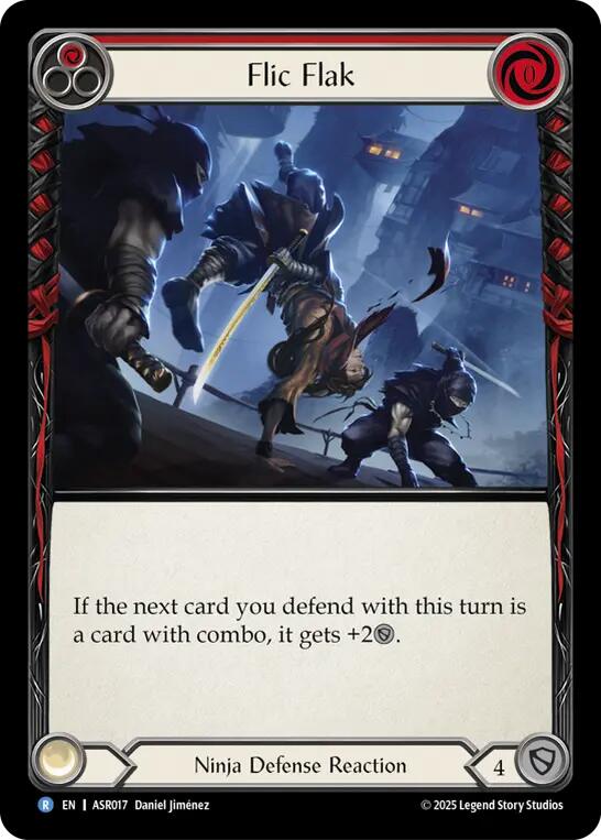 Flic Flak (Red) [ASR017] (Armory Deck: Ira) | Total Play