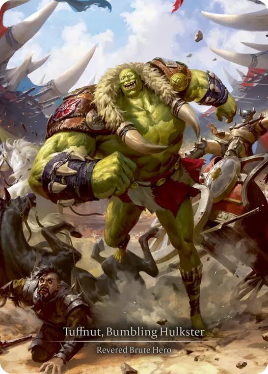 Tuffnut, Bumbling Hulkster (Marvel) [SUP001] (Super Slam)  Cold Foil | Total Play