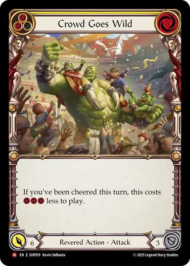 Crowd Goes Wild [SUP019] (Super Slam) | Total Play