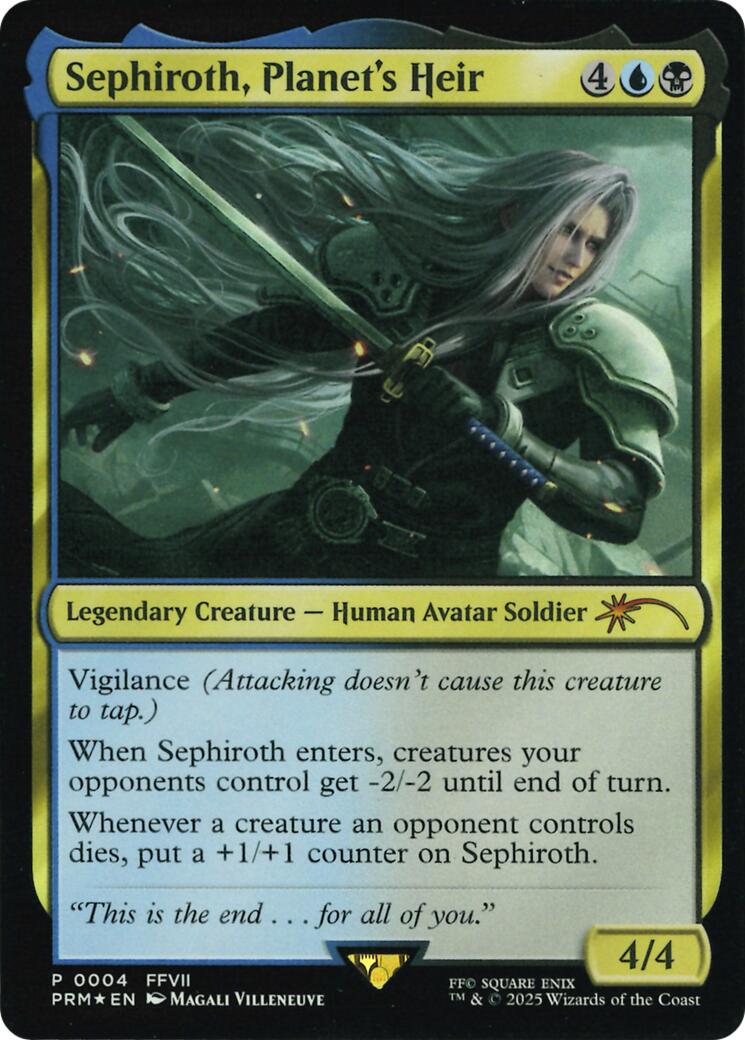 Sephiroth, Planet's Heir (Costco Bundle) [FINAL FANTASY Promos] | Total Play
