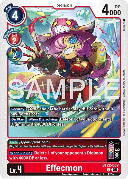 Effecmon [BT22-009] [Cyber Eden] | Total Play