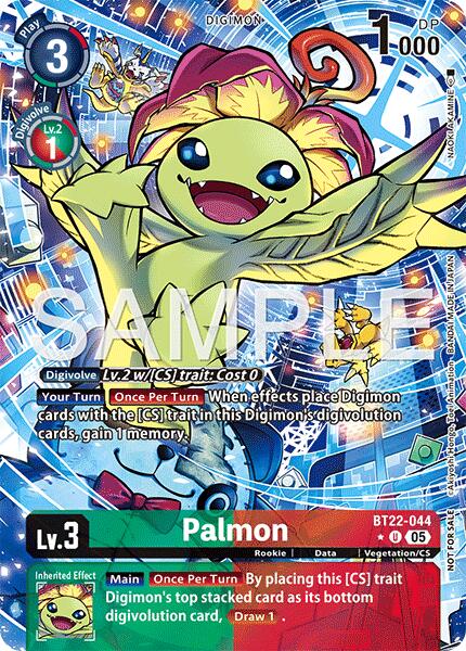 Palmon [BT22-044] (Box Topper) [Cyber Eden] | Total Play