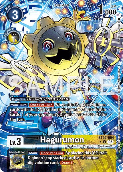 Hagurumon [BT22-054] (Box Topper) [Cyber Eden] | Total Play